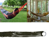 9 Strand Nylon Rope Hammock Portable Camping Leisure Mesh Hammock(Military Green)