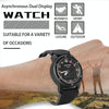 SPOVAN Gemini Outdoor Mountaineering Altitude Barometric Waterproof Sports Watch(Black)