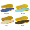 5 Pairs Stretch Breathable Deodorant Running Cushion Insoles, Shoe Size:46(Sky Blue)