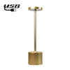 JB-TD003 I-Shaped Table Lamp Creative Decoration Retro Dining Room Bar Table Lamp, Specification: USB(Champagne Gold)