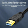 USB 3.0 Male To USB 3.0 Male Double End USB Cable, Length:0.3m(Black)