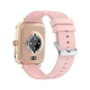 Ochstin 5HK20 1.85 inch Round Screen Silicone Strap Smart Watch with Bluetooth Call Function(Gold)