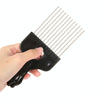 3 PCS Hairdressing Steel Needle Oil Hair Comb Plastic Haircut Pointed Tail Comb, Color Classification: P2020