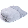 MZ7153 Double Wool Ball Bowknot Children Knitted Hat With Cotton Warm Baby Hat, Size: About 6-36 Months(Gray)