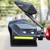 Electric Bike Handlebar Windshield Handguard Handlebar Modification Accessories(Black)