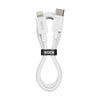ROCK P8 Prime Series 1m USB-C / Type-C Fast Charging Data Cable, Interface:PD27W 8 Pin(White)