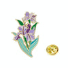 CZ0976-4 Cartoon Plant Flower Alloy Enamel Badge Garden Style Sunflower Clothing Bag Brooch Ornament