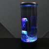 Cylindrical LED Simulation Jellyfish Light USB Powered Colorful Jellyfish Atmosphere Light