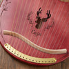 Wooden Mahogany Lyre Harp Beginner Musical Instrument, Style: 21 Strings Deer Transparent