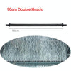 90cm Double Heads Aquarium Pump Bubble Bar Hose Aquarium Accessories Air Oxygen Strip Diffuser for Aquariums and Fish Tanks