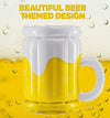 PVC Inflatable Ice Bucket Water Inflatable Beverage Bucket(Yellow)