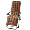 155x48x8cm Thickened Soft Home Recliner Cushions Garden Rocking Chair Cushions(Light Coffee)