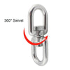 10mm 304 Stainless Steel Universal Rotating Ring