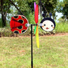 3D Cartoon Animal Cloth Windmill Children Toys Outdoor Decoration, Random Style Delivery