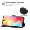 Leather Phone Case For Xiaomi Mi Note 10 Lite(Black)