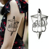 2 PCS Small Full Arm Temporary Waterproof Tattoo Stickers(xqb007)