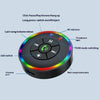 Q10 With Colorful Lamp 2-in-1 Bluetooth 5.3 Wireless Transmitter / Receiver MP3 Player Adapter