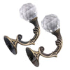 Retro Water Wafer Head Barb Curtain Decorative Wall Hook(Bronze)