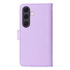 For Samsung Galaxy S25 5G BETOPNICE BN-005 2 in 1 Detachable Imitate Genuine Leather Phone Case(Light Purple)