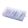 HENGJIA MI094 Simulation Laser Fake Lures Minnow Fishing Baits, Color: 10 Colors Boxed