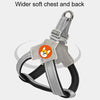 Reflective Dog Harness with Leash (Red, M) - Breathable & Safe