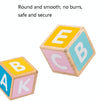 Wooden Block Matching Puzzle Children Education English Words / Math Computation Card Toy(Letter Block)