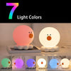 Octopus Pat Light LED Silicone Night Light Bedroom Bedside Sleeping Lamp(Colorful Light)