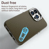 For iPhone 14 Pro Carbon Fiber Series IMD Phone Case(Brown)
