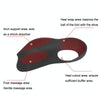 1 Pair Flat Foot Bow Corrected XO Leg Orthopedic Insole, Size: L (White)