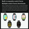 Y80 2.01 inch IPS HD Screen Smart Watch Supports Bluetooth Call / Health Monitoring(Black)