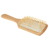 Natural Wooden Massage Hair Comb with Rubber Base & Wooden Brush, Size: Large(White)