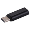 8 Pin Female to USB-C / Type-C Male Metal Shell Adapter(Black)