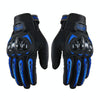 Riding Tribe MCS-17 Motorcycle Gloves Touch Screen Outdoor Riding Gloves, Size: M(Blue)