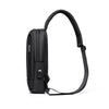 OUMANTU 903 Oxford Cloth Chest Bag Business Casual One-shoulder Crossbody Bag(Black)
