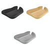 QFC060 V-shaped Car Memory Foam Non-slip Seat Cushion(Black)