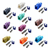 For RG174 Cable Fakra Radio Crimp Female Jack / Plug Connector with Phantom RF Coaxial(Fakra D)