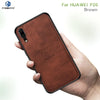 PINWUYO Shockproof Waterproof Full Coverage PC + TPU + Skin Protective Case for Huawei P20(Red)