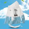 Summer Men and Women Thin Casual Hoodie Sun Protection Clothing, Size:XXXL(603-Light Blue)