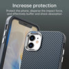 For iPhone 11 Carbon Fiber Series IMD Phone Case(Blue)