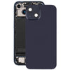 iPhone 14 Glass Back Cover with Wireless Charging (Black)