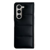 For Samsung Galaxy Z Fold5 Cotton Filling Eiderdown Airbag Phone Case(Black)