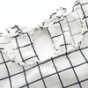 Girl Dress Children Dress Girls Long Sleeve Plaid Dress Soft Cotton Summer Princess Dresses Baby Girls Clothes, Size:90cm(White Square)