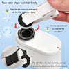 80X Children Mini Portable Microscope Student Antique Jewelry Identification Science Experiment Teaching Toy, Model: No Phone Clip