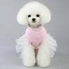 Cotton Rabbit Pet Skirt, White, XS - Cat/Small Dog Clothes