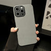 For iPhone 14 Pro Litchi Texture TPU Black Lens Frame Phone Case(Grey)