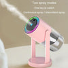 280ml Star Projection Light Humidifier USB Car Diffuser Humidifier Household Hydrating Atomizer, Color: Rotating Pink
