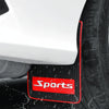 2pcs Car Tire Mud Flap Modification Plastic Anti-Splash Mud Flap, Style: Cat Eye