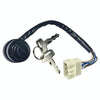 For Kawasaki ATV/UTV Starter Power Ignition Switch Key Lock(Black)