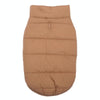 XL Coffee Dog Vest, Winter Coat, 100% Cotton