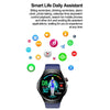 TK25 1.39-inch IP67 Waterproof Sports Health Monitoring Smart Bluetooth Calling Watch(Black Silicone)